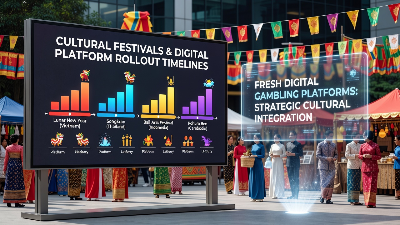 Digital gambling platforms adapting rollout strategies around Southeast Asian cultural events