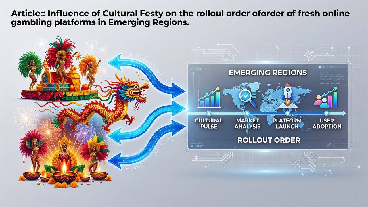 Cultural festival celebrations influencing online gambling platform rollouts in emerging regions